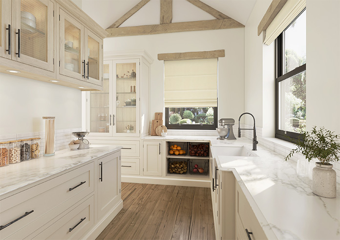 Memphis, Cream - Roman Blind - Image 6